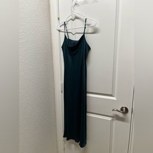 Sati /silky green dress